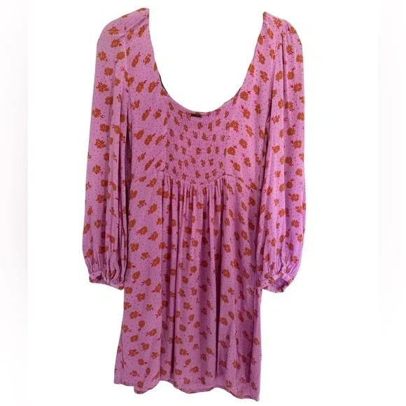 Billabong heartland long sleeve mini dress- Size Small - Picture 6 of 10